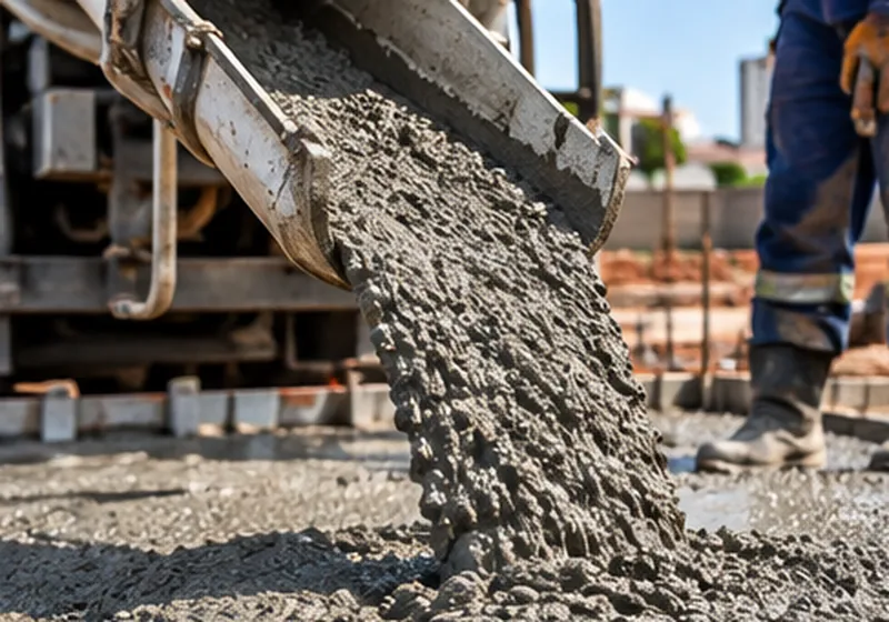 Lançamento de concreto